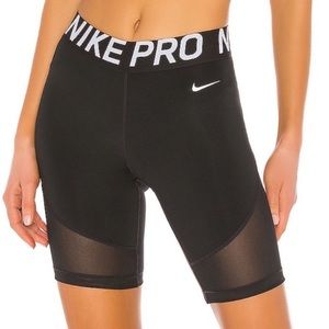 Nike Pro 8" Gym Workout Shorts with Mesh L / XL